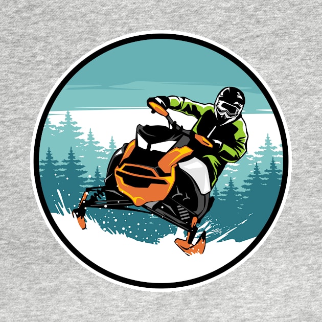 Snowmobile Adventure by D3monic